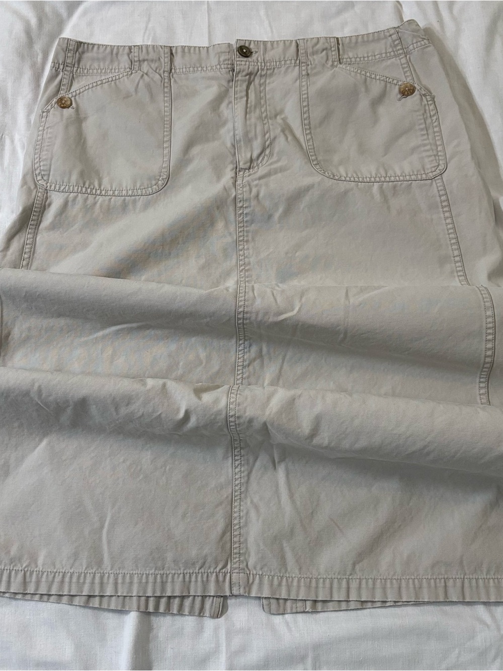 White Stag Light Beige Skirt 14